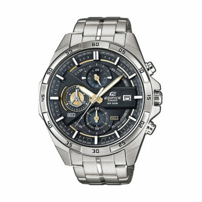 Ανδρικά Ρολόγια Casio EFR-556D-1AVUEF Μαύρο Ασημί