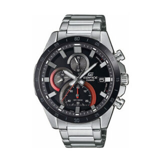 Casio EFR-S108D-1AVUEF watch - Ανδρικά Ρολόγια SLIM LINE Μαύρο Ασημί (Ø 40 mm)