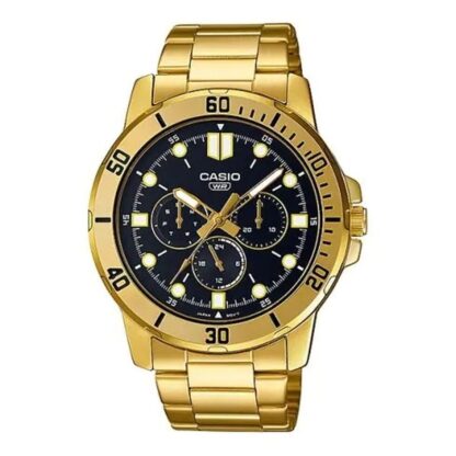 Ανδρικά Ρολόγια Casio DIVER MULTIFUCTION GOLD - BLACK (Ø 49 mm)