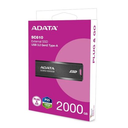 Εξωτερικός Σκληρός Δίσκος Adata SC610 2 TB SSD 2,5"