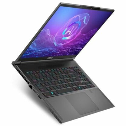 Laptop MSI 16" Intel Core Ultra 9 185H 32 GB RAM 2 TB SSD Nvidia Geforce RTX 4070 Ισπανικό Qwerty