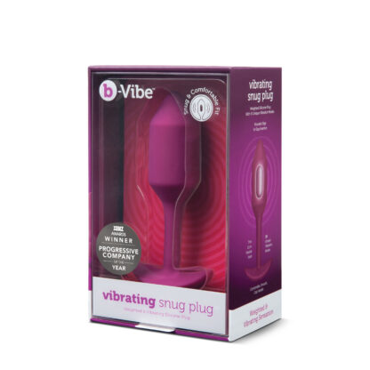 Πρωκτικό Βύσμα Snug M B-Vibe Vibrating Ροζ