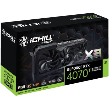 Κάρτα Γραφικών INNO3D C407TS3-166XX-186148H GeForce RTX 4070 Ti 16 GB GDDR6X