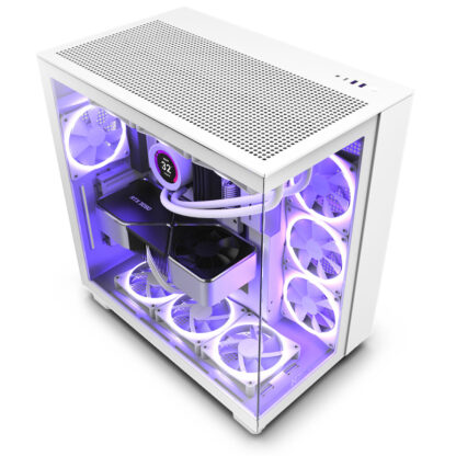 NZXT H9 All white Midi Tower - Κουτί Μέσος Πύργος ATX Λευκό