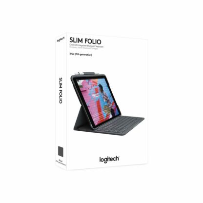 Θήκη Tablet και πληκτρολογιού Logitech 920-009478 Γκρι Γραφίτης Ισπανικό Qwerty QWERTY