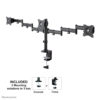 Επιτραπέζια Βάση για Οθόνη Neomounts NM-D135D3BLACK