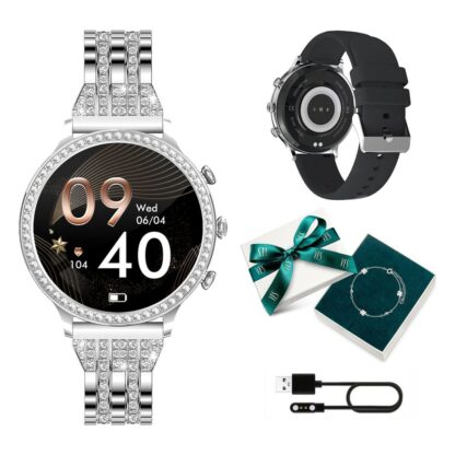 Smartwatch Manta SWD01SL Ασημί 1,32"