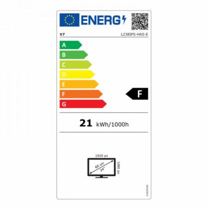 Οθόνη V7 L238IPS-HAS-E 23,8" LED IPS 60 Hz 50-60  Hz 23.8"