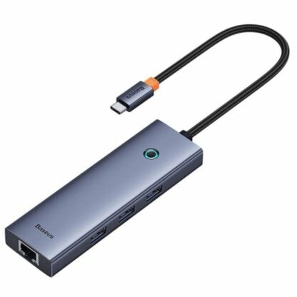 USB Hub Baseus Μαύρο Γκρι (1 μονάδα)