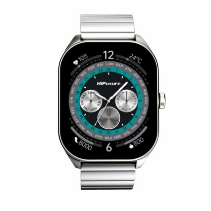 Smartwatch HiFuture FUTUREFIT APEX SILVER Ασημί 40 mm