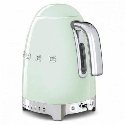 Smeg KLF04PGEU electric kettle - Βραστήρας Πράσινο 2400 W 1,7 L Ανοξείδωτο ατσάλι Πλαστική ύλη