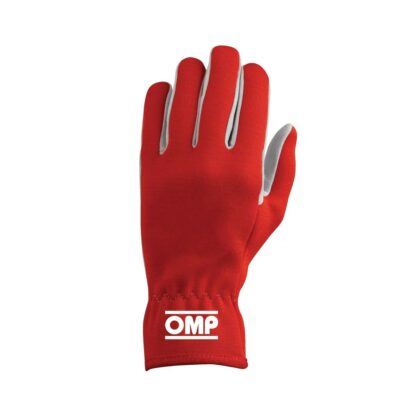 Men's Driving Gloves OMP Rally Κόκκινο Μπλε L