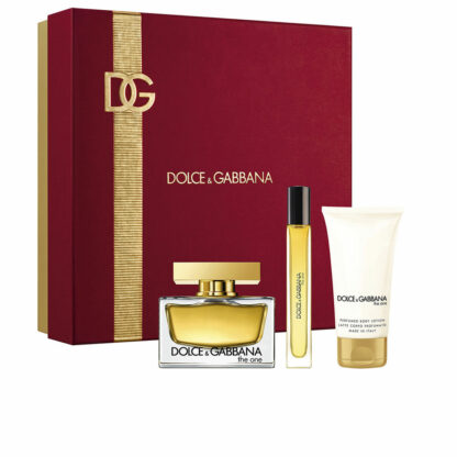 Σετ Γυναικείο Άρωμα Dolce & Gabbana THE ONE 3 Τεμάχια