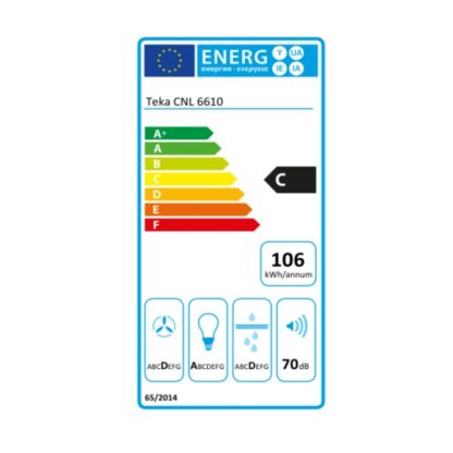 Συμβατικός Απορροφητήρας Teka 40436830 60 cm 694 m3/h 63 dB 233W Χάλυβας