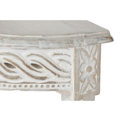 Console Home ESPRIT Λευκό Ξύλο από Μάνγκο 114,3 x 38,1 x 82 cm