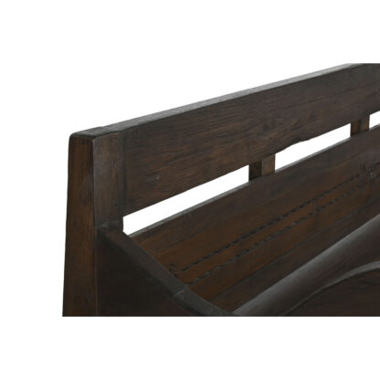 Παγκάκι Home ESPRIT Σκούρο καφέ ξύλο teak 196 x 68 x 82 cm