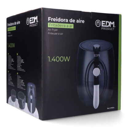 Φριτέζα με Αέρα EDM 07654 1400 W 3,6 L Πολύχρωμο