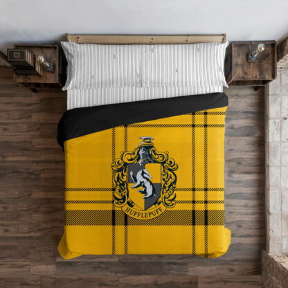 Κάλυψη παπλώματος Harry Potter Classic Hufflepuff 260 x 240 cm Kρεβάτι 180 εκ