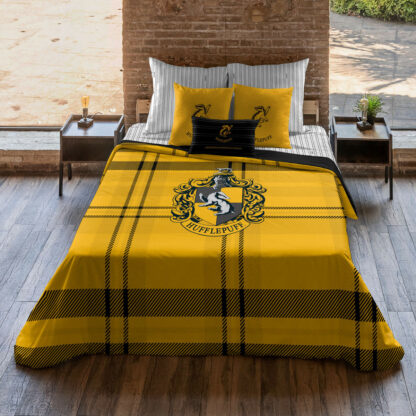 Κάλυψη παπλώματος Harry Potter Classic Hufflepuff 260 x 240 cm Kρεβάτι 180 εκ