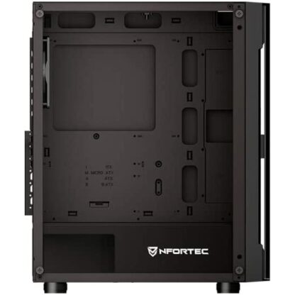 Κουτί Μέσος Πύργος ATX Nfortec Air Μαύρο