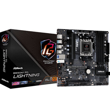 Μητρική Κάρτα ASRock B650M PG LIGHTNING AMD AMD B650 AMD AM5