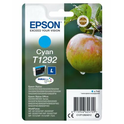 Αυθεντικό Φυσίγγιο μελάνης Epson SX 235W /420W/425W/ OFFICE BX305F/320FW Κυανό (x10)