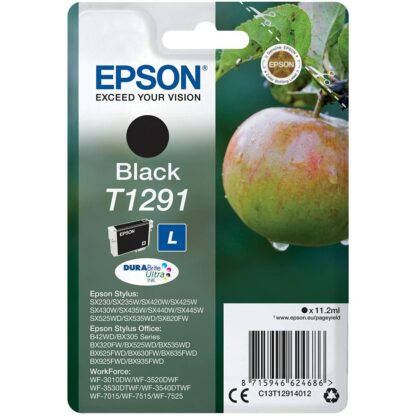 Αυθεντικό Φυσίγγιο μελάνης Epson SX 235W/420W/425W/BX305F/320FW Μαύρο (x10)