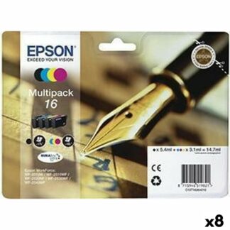 Αυθεντικό Φυσίγγιο μελάνης Epson XP-2200 Μαύρο/Κυανό/Ματζέντα/Κίτρινο (8 Μονάδες)