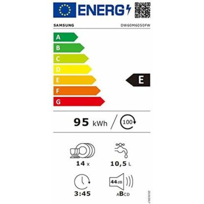 Πλυντήριο πιάτων Samsung DW60M6050FW Λευκό 60 cm