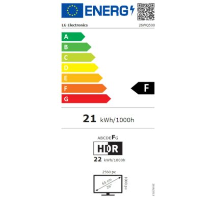 Οθόνη LG 26WQ500-B IPS LED 4K Full HD