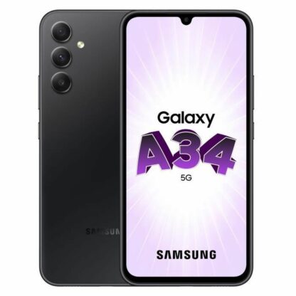 Smartphone Samsung A34 5G 6,6" 6 GB RAM 128 GB Μαύρο Γκρι Χάλυβας