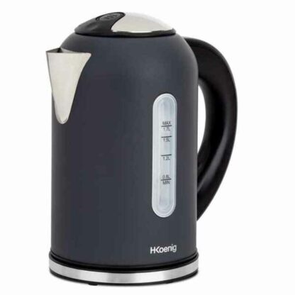 H.Koenig BOE52 electric kettle - Βραστήρας Hkoenig 2200 W Μαύρο Ανοξείδωτο ατσάλι 2200 W 1,7 L 1,7 L