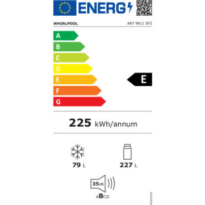 Συνδυασμένο Ψυγείο Whirlpool Corporation ART 9811 SF2 Λευκό (193 x 54 cm)