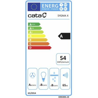 Συμβατικός Απορροφητήρας Cata SYGMA 9010 Χάλυβας