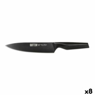 Μαχαίρια Κρέατος Quttin Black Edition 17,5 cm 2,5 mm (x6)