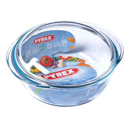 Κατσαρόλα με Καπάκι Pyrex Essentials Διαφανές 3,2 L (3 Μονάδες)