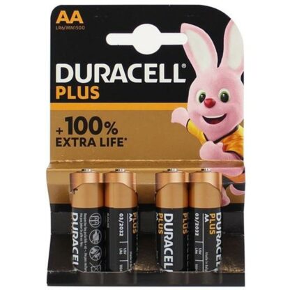 Αλκαλικές Μπαταρίες DURACELL Plus Extra LR06 1,5 V (20 Μονάδες)