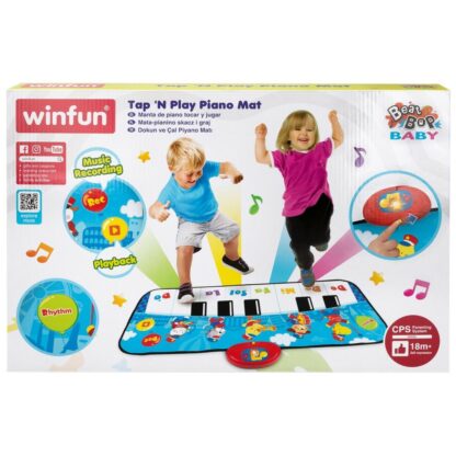 Παιχνίδι πιάνου Winfun 90 x 0,5 x 38 cm Μπλε Zώα (x6)