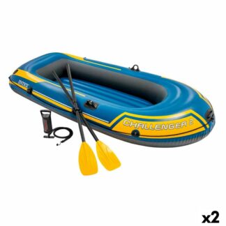 Φουσκωτό σκάφος Intex Seahawk 4 Πράσινο 351 x 48 x 145 cm