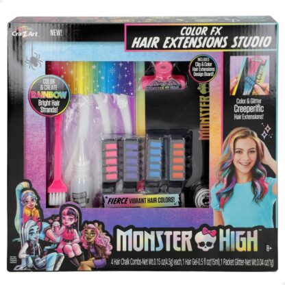 Σετ Κομμωτηρίου Monster High Extensions για τα Μαλλιά (4 Μονάδες)