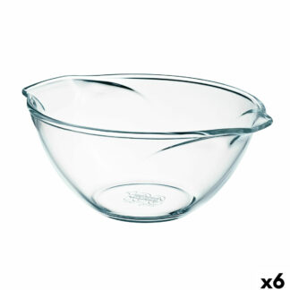 Αποσπώμενο Καλούπι Pyrex Magic Στρόγγυλο Μαύρο 20 cm Μέταλλο 4 Μονάδες