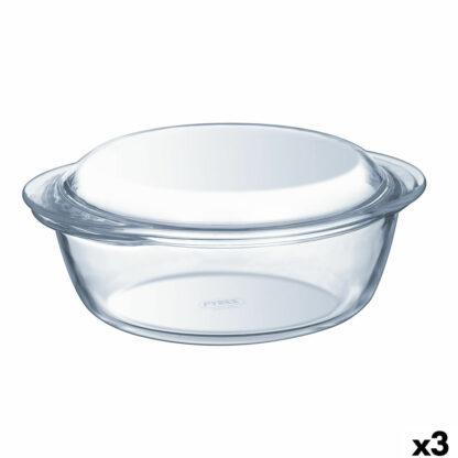 Κατσαρόλα με Καπάκι Pyrex Essentials Διαφανές 3,2 L (3 Μονάδες)