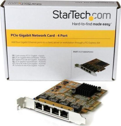 Κάρτα Δικτύου Startech ST1000SPEX43