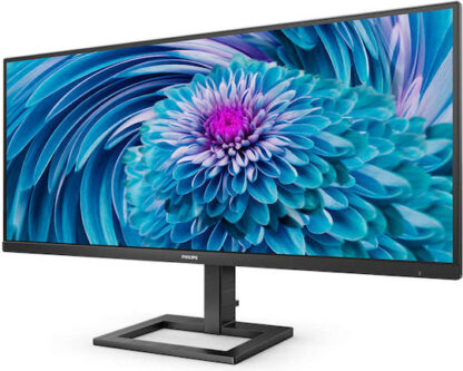 Philips E Line 346E2LAE Ultrawide VA Monitor 34" 3440x1400 με Χρόνο Απόκρισης 4ms GTG