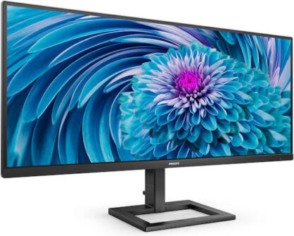 Philips E Line 346E2LAE Ultrawide VA Monitor 34" 3440x1400 με Χρόνο Απόκρισης 4ms GTG