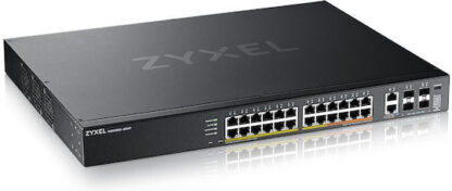 Zyxel Managed L3 PoE+ Switch με 24 Θύρες Gigabit (1Gbps) Ethernet και 4 SFP Θύρες