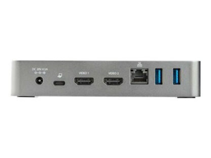 StarTech USB-C / USB-A Docking Station με 4K PD Ethernet Μαύρο (DK30CHHPDEU)
