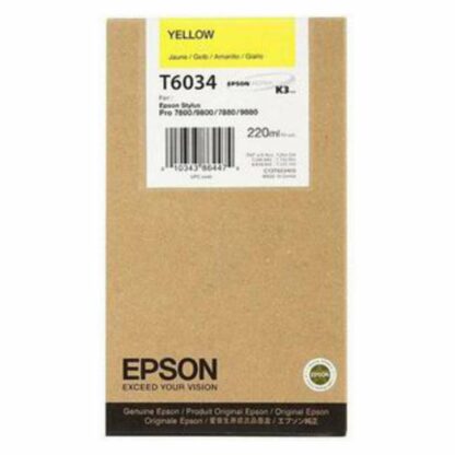 Αυθεντικό Φυσίγγιο μελάνης Epson GF Stylus Pro 7880/9880 Κίτρινο