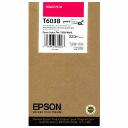 Αυθεντικό Φυσίγγιο μελάνης Epson C13T603B00 Mατζέντα