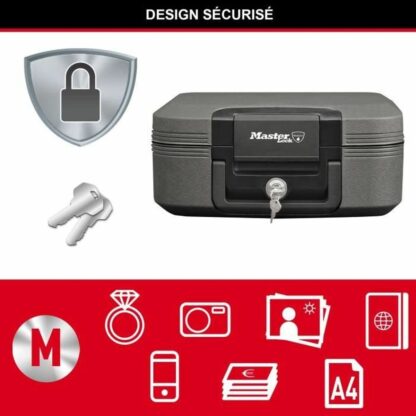 Θυρίδα ασφαλείας Master Lock Μαύρο 7,8 L